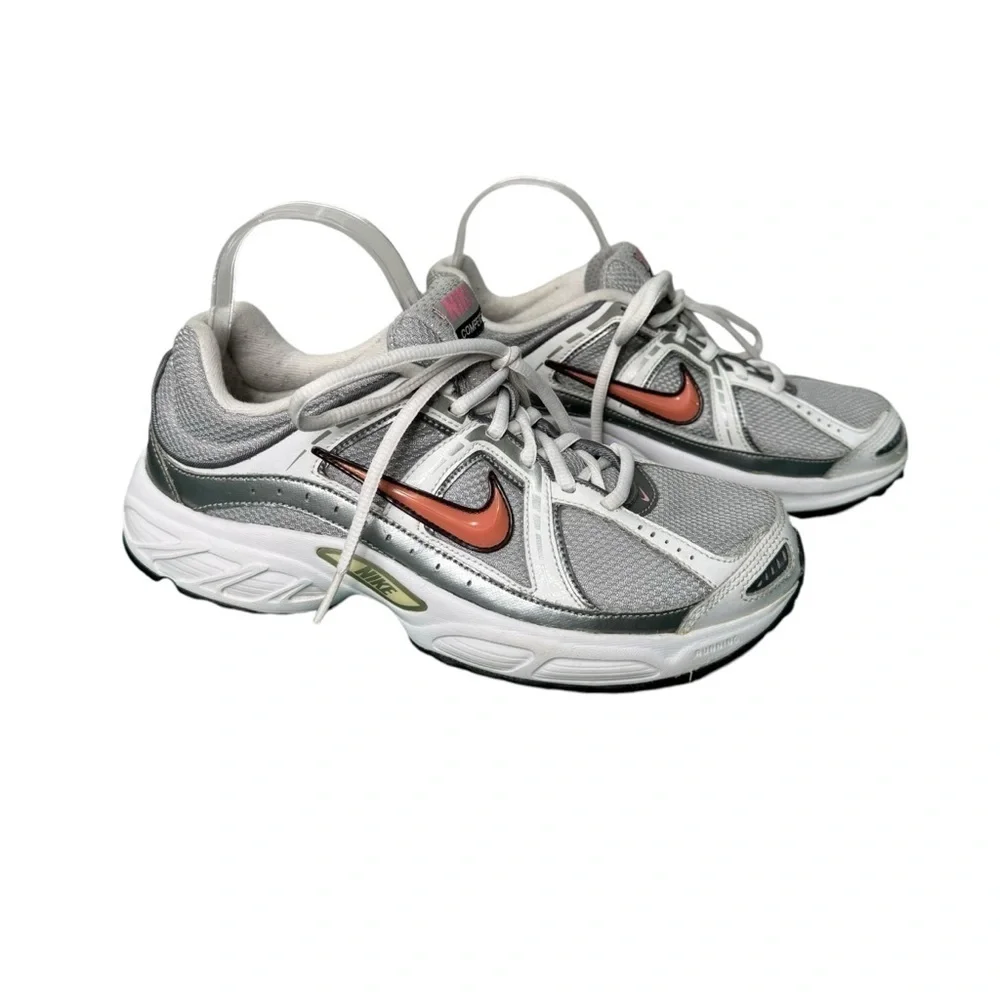 Nike Womens Compete 2 Running Shoes Gray 395710-061 Lace Up Sneakers Size 9 - Picture 1 of 7